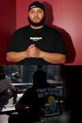 Today Is A New Day Oversized Tee – Black